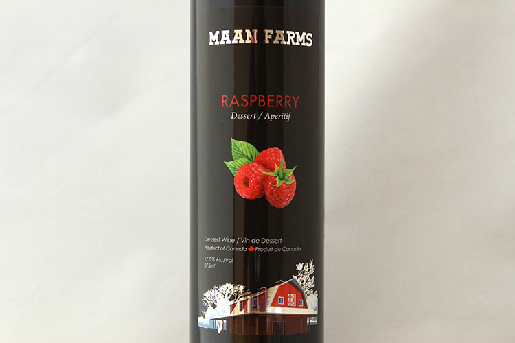 Maan Farms Estate Winery Raspberry Dessert Wine (non-vintage)