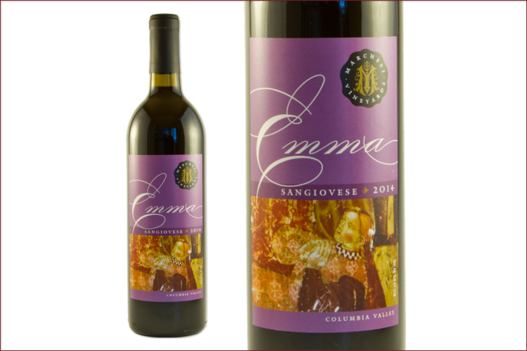 Marchesi Vineyards 2014 Emma Sangiovese wine bottle