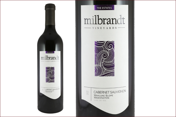 Milbrandt Vineyards 2016 The Estates Cabernet Sauvignon bottle
