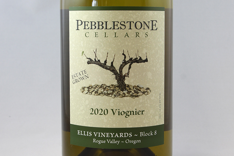 Pebblestone Cellars 2020 Viognier Block 8
