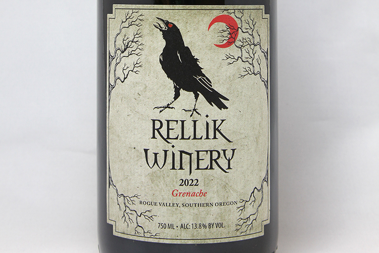 Rellik Winery 2022 Grenache
