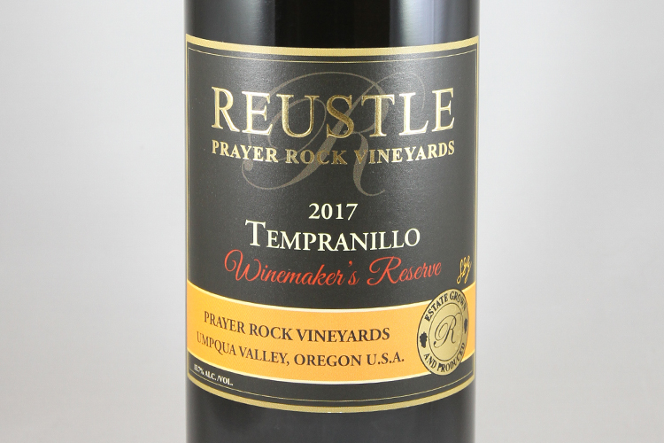 Reustle Prayer Rock Vineyards 2017 Tempranillo Winemaker�s Reserve