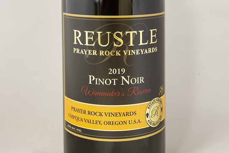 Reustle Prayer Rock Vineyards 2019 Pinot Noir Winemaker's Reserve