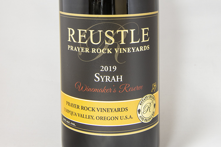 Reustle Prayer Rock Vineyards 2019 Syrah Winemaker's Reserve