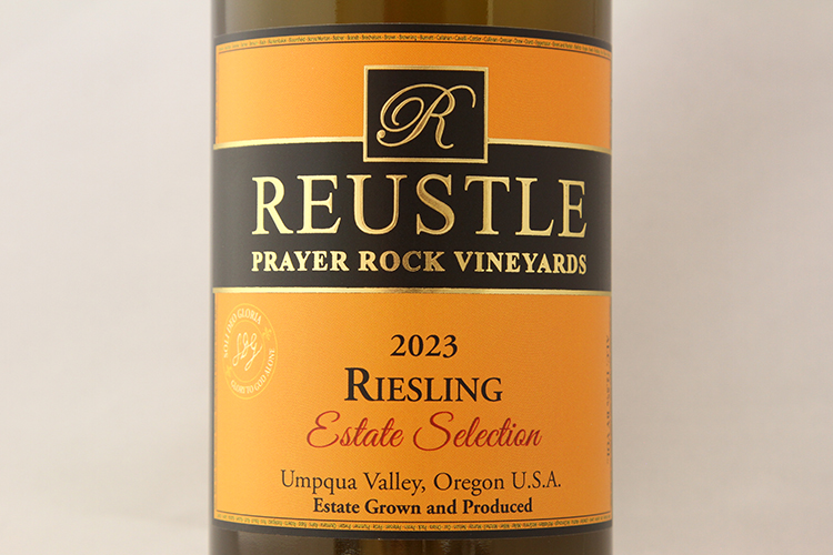 Reustle Prayer Rock Vineyards 2023 Riesling Estate Selection