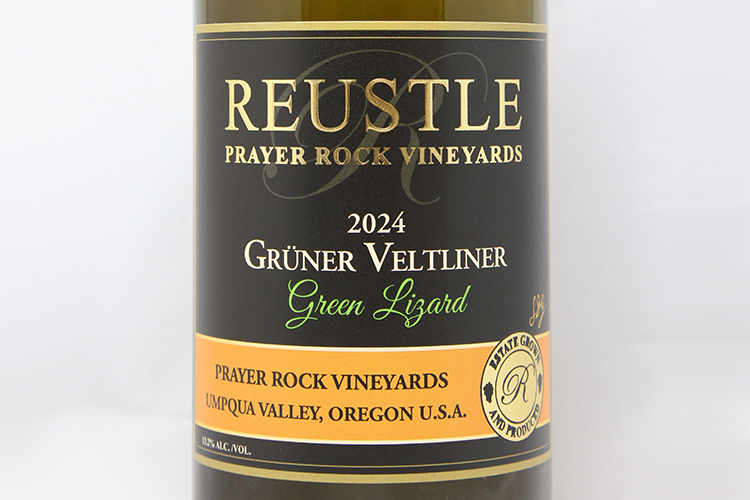 Reustle Prayer Rock Vineyards 2024 Gruner Veltliner Green Lizard