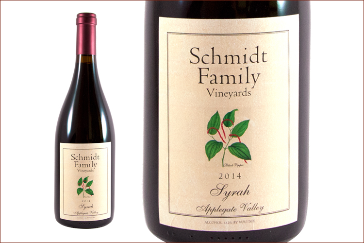 Schmidt Family Vineyards 2014 Syrah