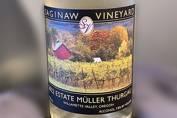 Saginaw Vineyard 2022 Muller Thurgau