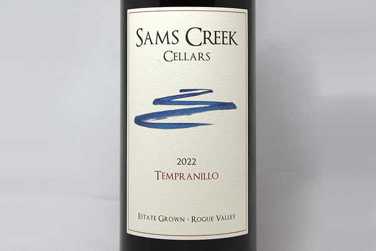 Sams Creek Cellars 2022 Tempranillo