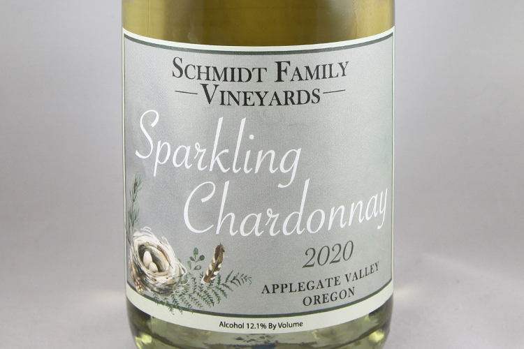 Schmidt Family Vineyards 2020 Sparkling Chardonnay