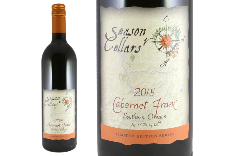 Season Cellars 2015 Cabernet Franc bottle