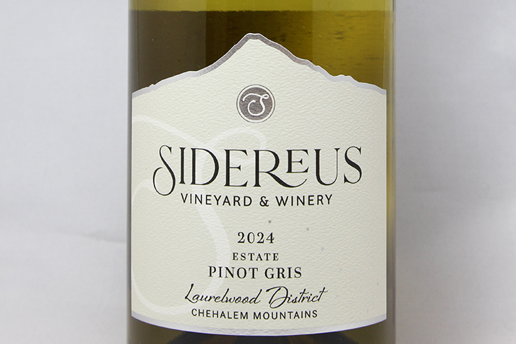 Sidereus Vineyard & Winery 2024 Estate Pinot Gris