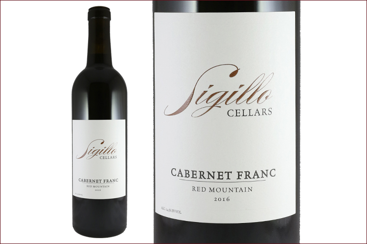 Sigillo Cellars 2016 Cabernet Franc bottle