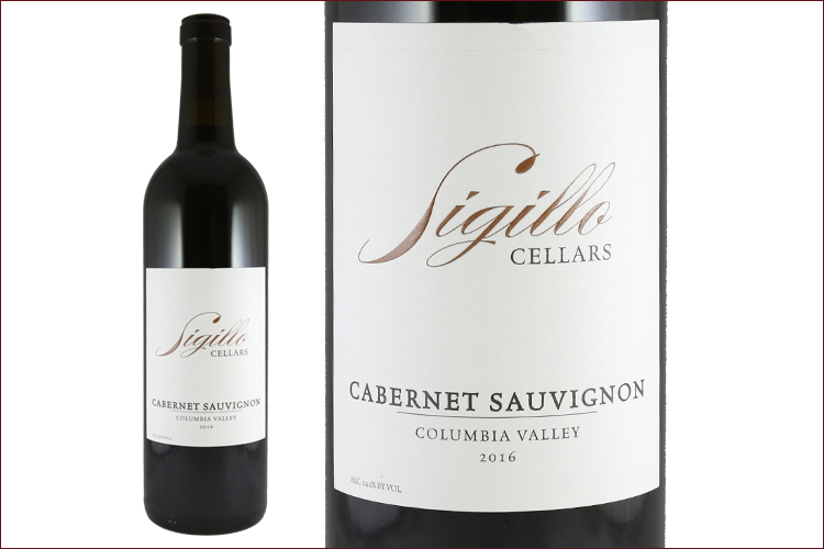Sigillo Cellars 2016 Cabernet Sauvignon bottle