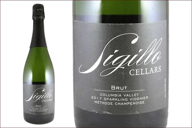 Sigillo Cellars 2017 Brut Sparkling Viognier bottle