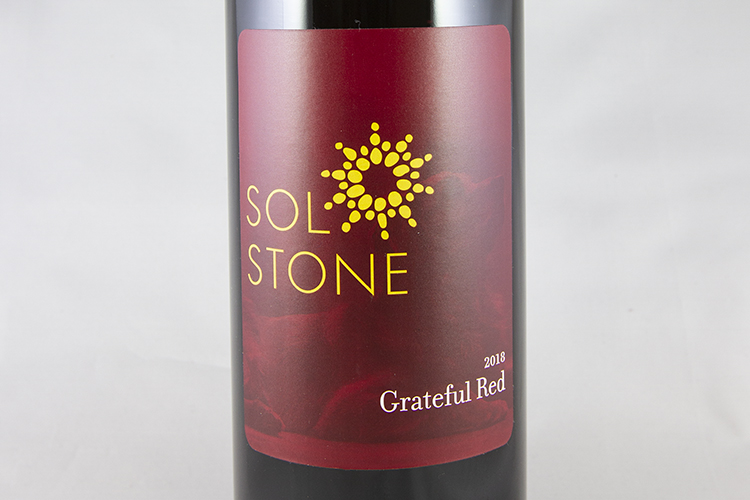 Sol Stone Winery 2018 Grateful Red