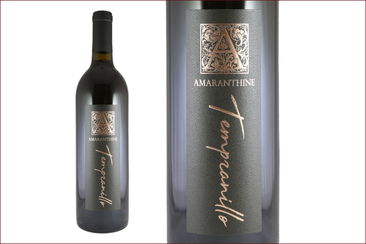 Amaranthine 2017 Tempranillo bottle