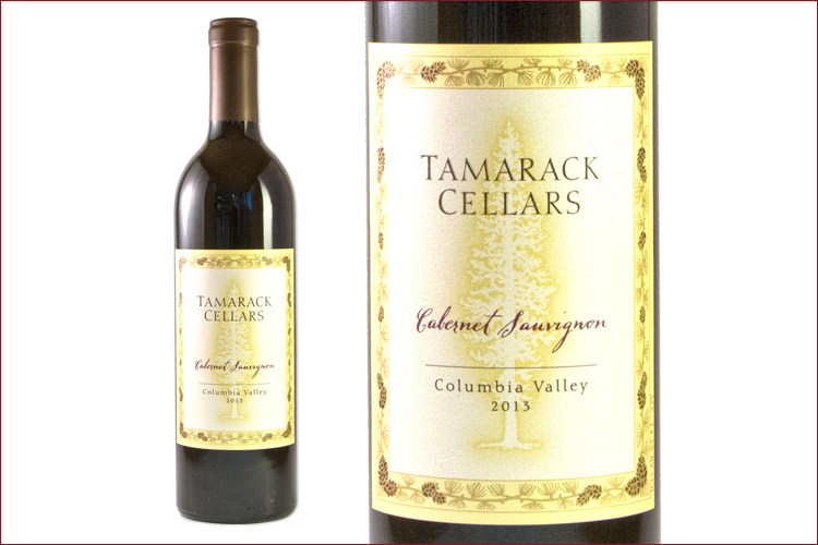 Tamarack Cellars 2013 Cabernet Sauvignon wine bottle