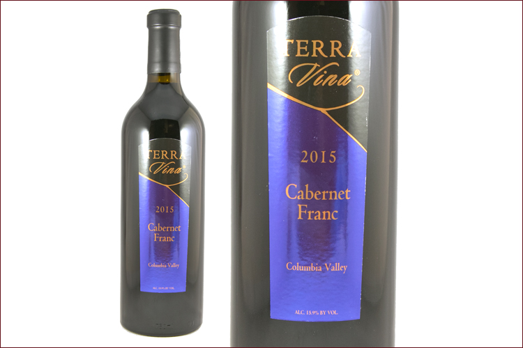 Terra Vina 2015 Cabernet Franc Wine Bottle