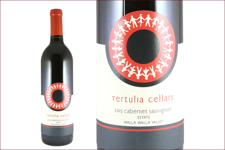 Tertulia Cellars 2015 Cabernet Sauvignon bottle