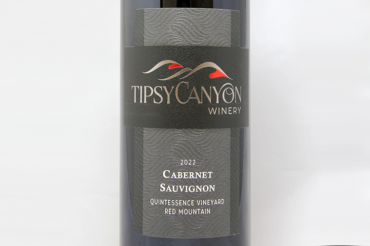 Tipsy Canyon Winery 2022 Black Label Cabernet Sauvignon