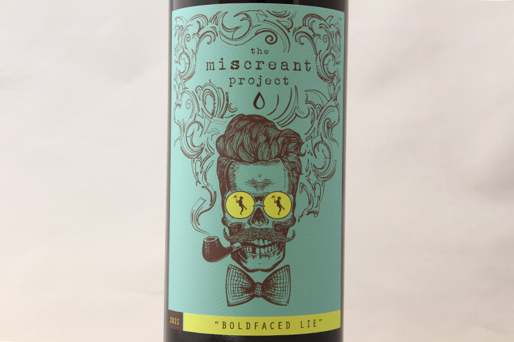 TruthTeller Winery 2021 The Miscreant Project Boldfaced Lie