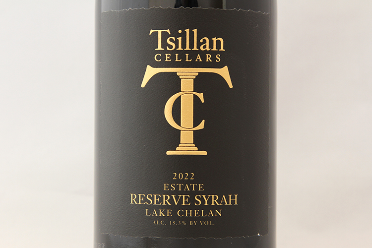 Tsillan Cellars 2022 Reserve Syrah