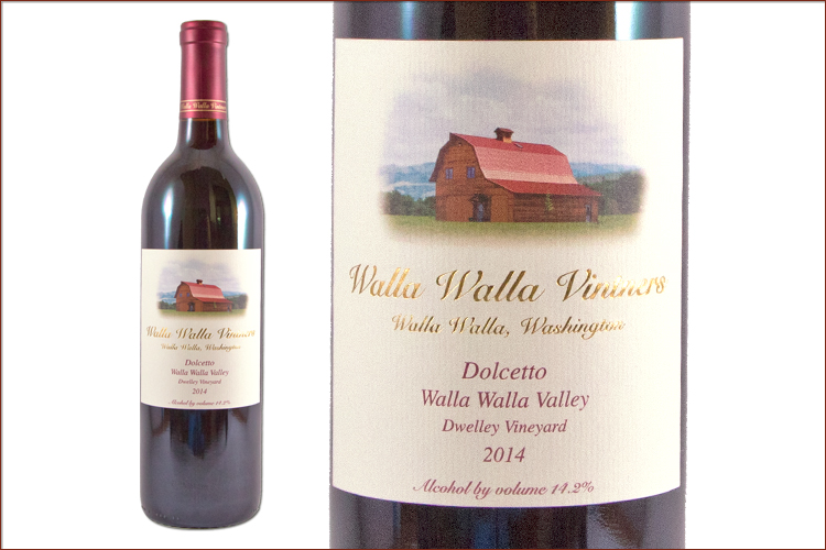 Walla Walla Vintners 2014 Dolcetto wine bottle
