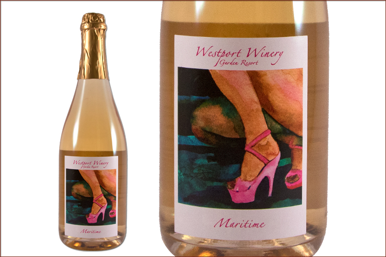 Westport Winery Maritime NV Sparkling Riesling wine bottle