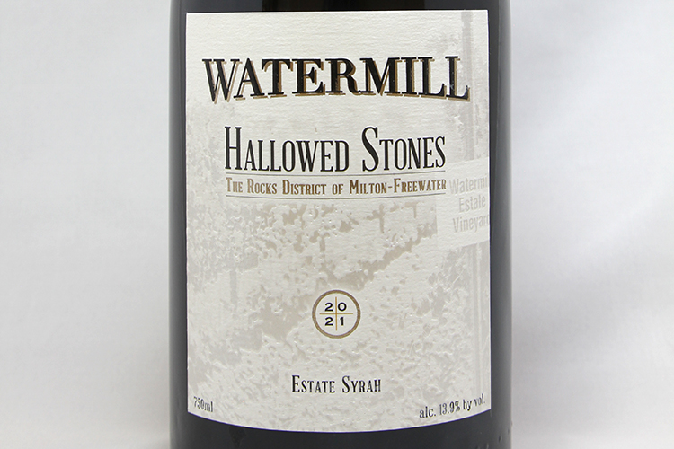 Watermill Winery 2021 Hallowed Stones Estate Syrah