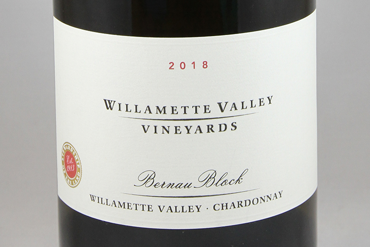 Willamette Valley Vineyards 2018 Bernau Block Chardonnay