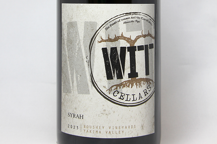 Wit Cellars 2023 Syrah Boushey Vineyard