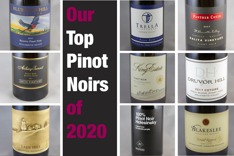 Best Pinot Noirs from Oregon and the Northwest in 2020