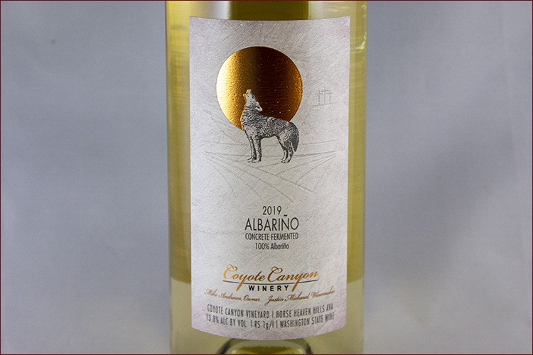 Coyote Canyon Winery 2019 Concrete Fermented Albarino