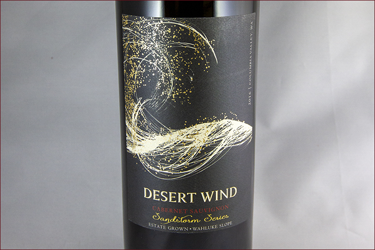 Desert Wind Winery 2016 Sandstorm Series Cabernet Sauvignon
