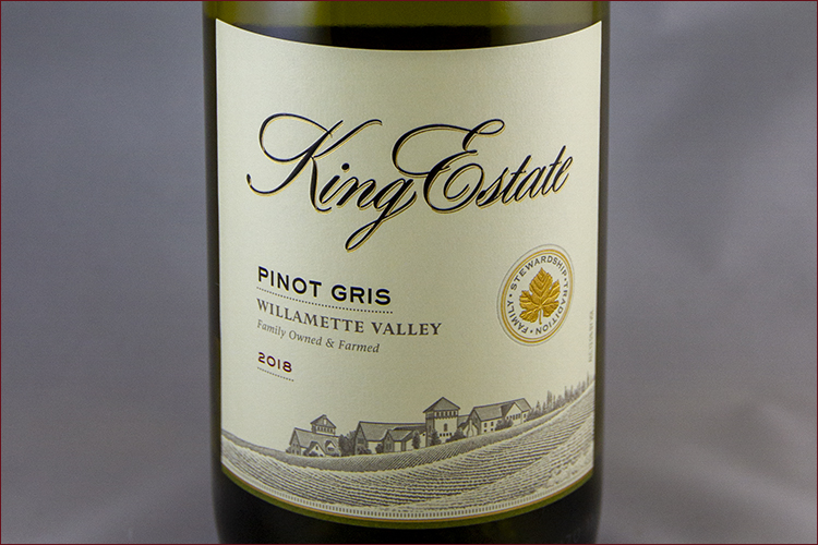 King Estate Winery 2018 Willamette Valley Pinot Gris