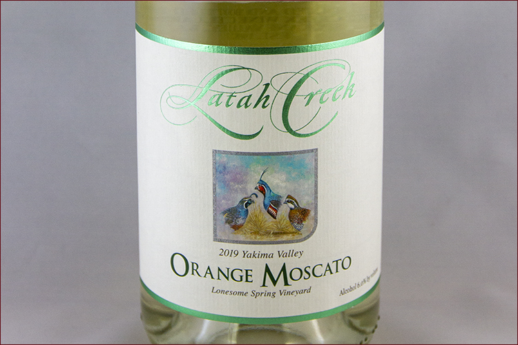 Latah Creek Wine Cellars 2019 Orange Moscato