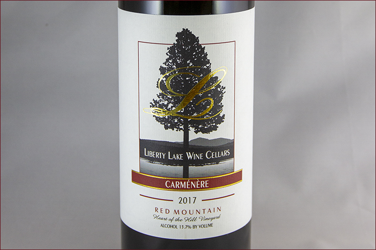 Liberty Lake Wine Cellars 2017 Heart of the Hill Vineyard Carmenere