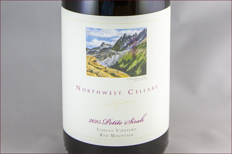 Northwest Cellars Winery 2015 Petite Sirah Corvus Vineyard