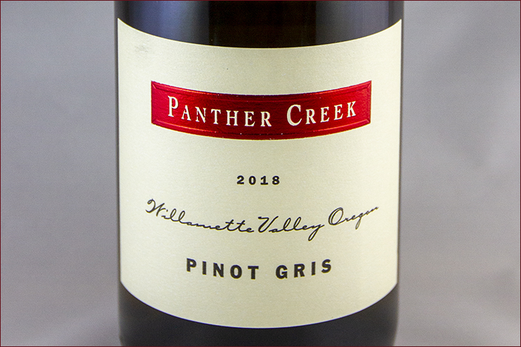Panther Creek Cellars 2018 Willamette Valley Pinot Gris