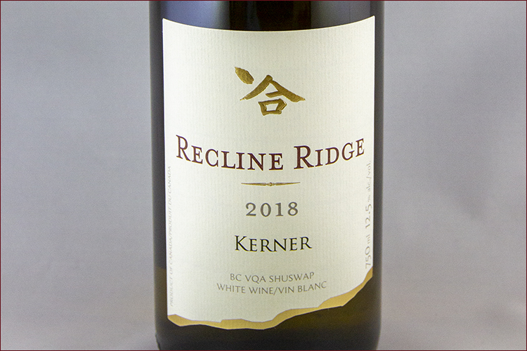 Recline Ridge Vineyards & Winery 2018 Kerner