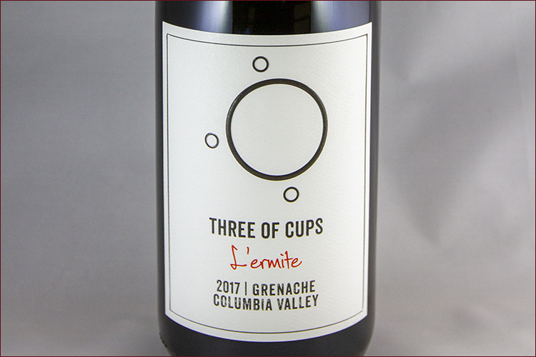 Three of Cups 2017 L\'ermite Grenache bottle